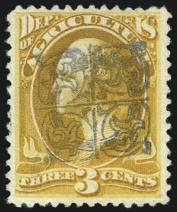 Sale 1067, Lot 1726, Officials, Newspapers, Parcel Post (Scott O, PR, Q)