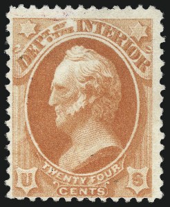 Sale 1067, Lot 1729, Officials, Newspapers, Parcel Post (Scott O, PR, Q)