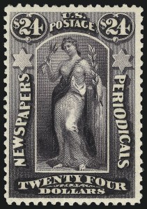 Sale 1067, Lot 1736, Officials, Newspapers, Parcel Post (Scott O, PR, Q)