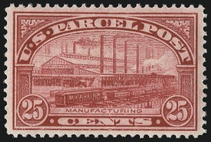 Sale Number 1067, Lot Number 1742, Officials, Newspapers, Parcel Post (Scott O, PR, Q)