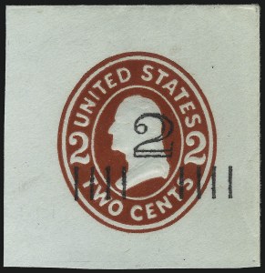 Sale 1067, Lot 1761, Postal Stationery and Postal Cards (Scott U, UX)