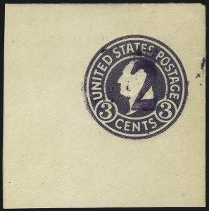 Sale 1067, Lot 1765, Postal Stationery and Postal Cards (Scott U, UX)
