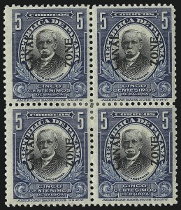 Sale 1067, Lot 1807, U.S. Possessions: Canal Zone