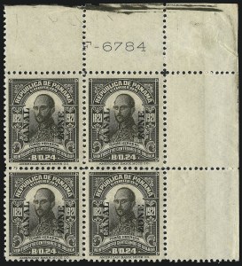 Sale 1067, Lot 1812, U.S. Possessions: Canal Zone