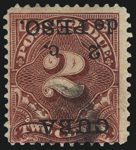 Sale 1067, Lot 1843, U.S. Possessions: Cuba thru Hawaii
