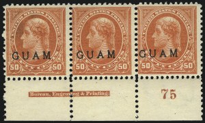 Sale 1067, Lot 1859, U.S. Possessions: Cuba thru Hawaii