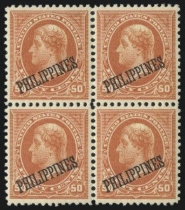 Sale 1067, Lot 1897, U.S. Possessions: Philippines, 1898-1903