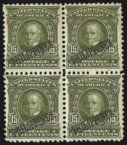 Sale 1067, Lot 1917, U.S. Possessions: Philippines, 1898-1903