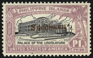 Sale 1067, Lot 1942, U.S. Possessions: Philippines, 1906-45
