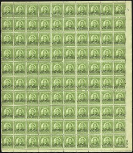 Sale 1067, Lot 1949, U.S. Possessions: Philippines, 1906-45