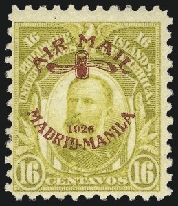 Sale 1067, Lot 1956, U.S. Possessions: Philippines, Air Post thru Postage Due