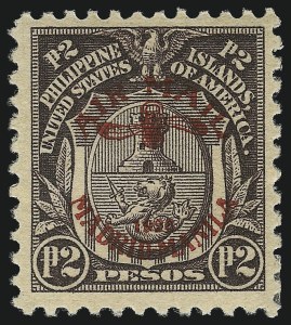 Sale 1067, Lot 1957, U.S. Possessions: Philippines, Air Post thru Postage Due
