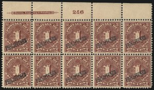 Sale 1067, Lot 1975, U.S. Possessions: Philippines, Air Post thru Postage Due