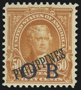 Sale 1067, Lot 1994, U.S. Possessions: Philippines, Offical Ovpts. thru Group Lots