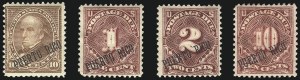 Sale 1067, Lot 2018, U.S. Possessions: Puerto Rico, Ryuku Islands, Samoa, Group Lots