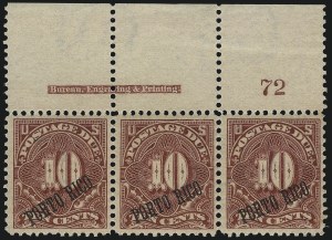 Sale 1067, Lot 2032, U.S. Possessions: Puerto Rico, Ryuku Islands, Samoa, Group Lots