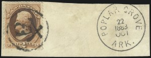 Sale 1067, Lot 2121, Group Lots by Issue: 1847 thru Bank Note Issues