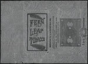 Sale 1067, Lot 440, Revenues: Tax-Paid Tobacco Issues on Tin-Foil