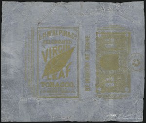 Sale 1067, Lot 453, Revenues: Tax-Paid Tobacco Issues on Tin-Foil