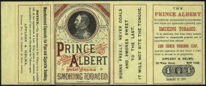 Sale 1067, Lot 497, Revenues: Tax-Paid Tobacco Issues on Paper