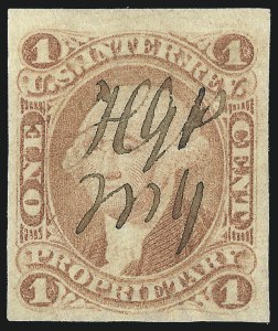 Sale 1067, Lot 519, Revenues: First Issue
