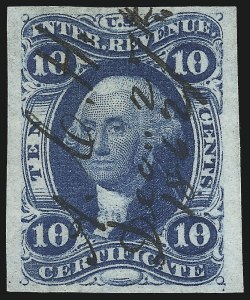 Sale 1067, Lot 526, Revenues: First Issue