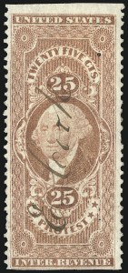 Sale 1067, Lot 528, Revenues: First Issue