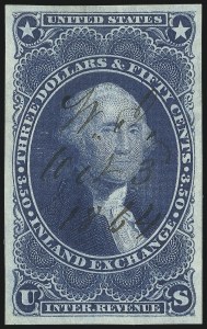 Sale 1067, Lot 535, Revenues: First Issue