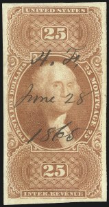 Sale 1067, Lot 543, Revenues: First Issue