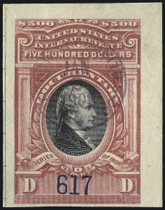 Sale 1067, Lot 575, Revenues: Documentary Issues