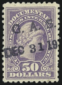 Sale 1067, Lot 577, Revenues: Documentary Issues