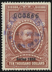 Sale 1067, Lot 591, Revenues: Documentary Issues