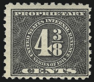 Sale 1067, Lot 610, Revenues: Proprietary thru Stock Transfer