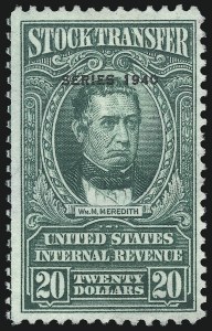 Sale 1067, Lot 614, Revenues: Proprietary thru Stock Transfer