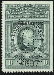 Sale 1067, Lot 621, Revenues: Proprietary thru Stock Transfer