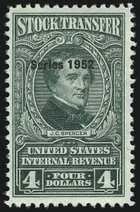 Sale 1067, Lot 629, Revenues: Proprietary thru Stock Transfer