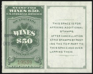 Sale 1067, Lot 633, Revenues: Wine thru Beer