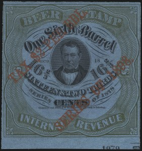 Sale 1067, Lot 652, Revenues: Wine thru Beer
