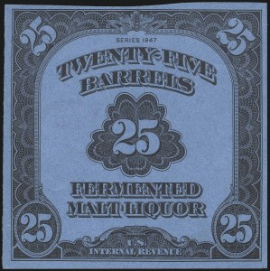 Sale 1067, Lot 669, Revenues: Wine thru Beer