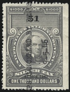 Sale 1067, Lot 679, Revenues: Playing Cards, Silver Tax, Narcotics