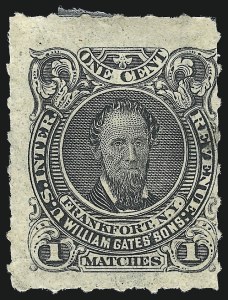 Sale 1067, Lot 704, Revenues: Private Die Proprietary - Match & Medicine