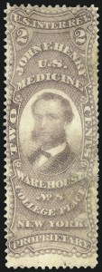 Sale 1067, Lot 722, Revenues: Private Die Proprietary - Match & Medicine
