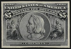 Sale 1067, Lot 804, Essays and Proofs, Specimen Ovpts.