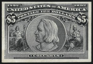 Sale 1067, Lot 805, Essays and Proofs, Specimen Ovpts.