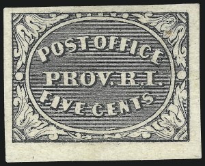 Sale 1067, Lot 839, Postmasters Provisionals