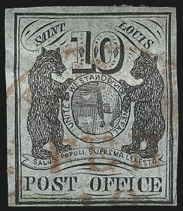 Sale 1067, Lot 842, Postmasters Provisionals