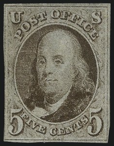 Sale 1067, Lot 844, 1847 Issue and 1875 Reproduction of 1847 Issue (Scott 1-4)