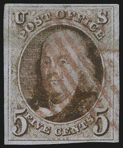 Sale 1067, Lot 855, 1847 Issue and 1875 Reproduction of 1847 Issue (Scott 1-4)