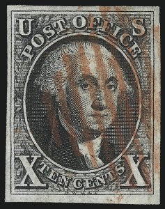 Sale 1067, Lot 867, 1847 Issue and 1875 Reproduction of 1847 Issue (Scott 1-4)