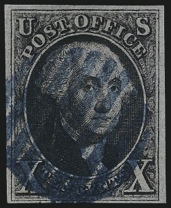 Sale 1067, Lot 872, 1847 Issue and 1875 Reproduction of 1847 Issue (Scott 1-4)